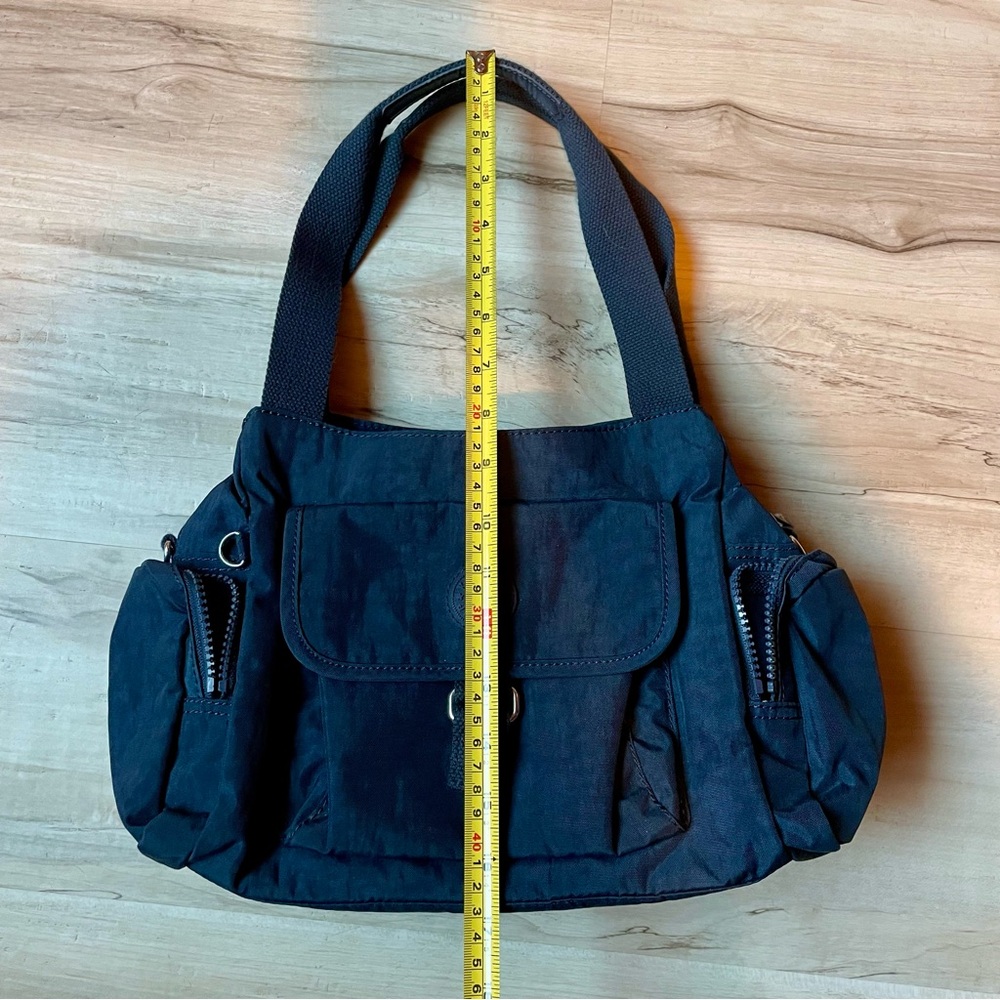 Kipling Navy Blue Nylon Tote with Front Flap - Picture 6 of 13